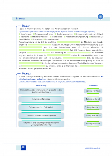 Weiterbildung