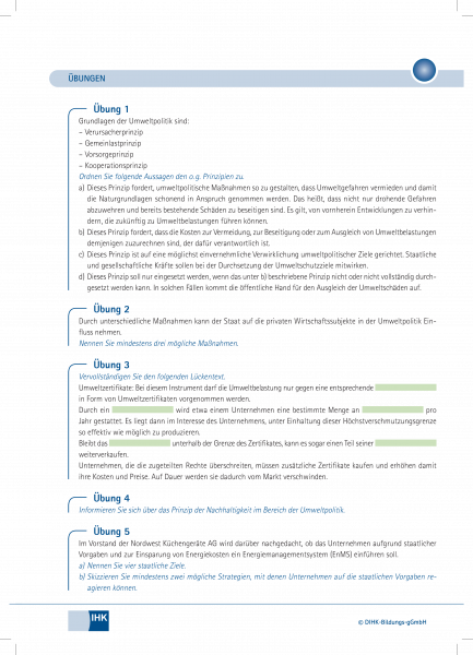Umweltschutz, Umweltmanagement, Energieeffizienz