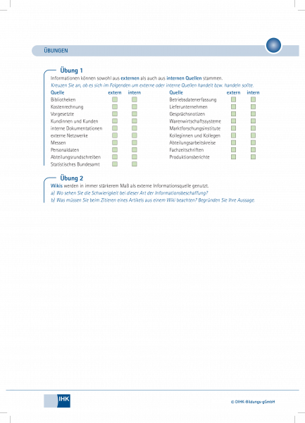 Informations- und Kommunikationssysteme, Intranet
